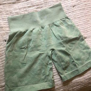 NVGTN Sage Green Camo Shorts